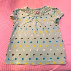 Girls polka dot T-shirt